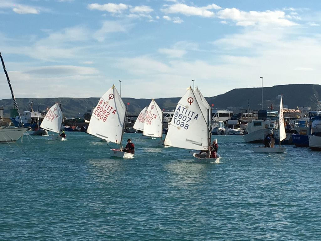 Settimana “Azzurra” per i nostri ragazzi dell’Optimist